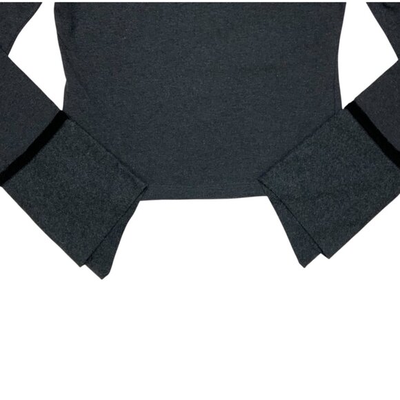 Munthe Plus Simonsen Copenhagen Tee Shirt Top S Bell Sleeve Wool Blend - Picture 9 of 12